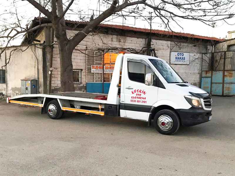 Kayar kasa Mercedes Sprinter oto çekici, Balıkesir